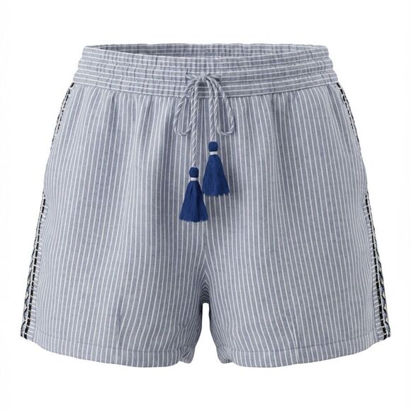 Vineyard Vines Other - VINEYARD VINES GIRLS SWIMMING TRUNKS SIZE S BLUE WHITE STRIPES LINED